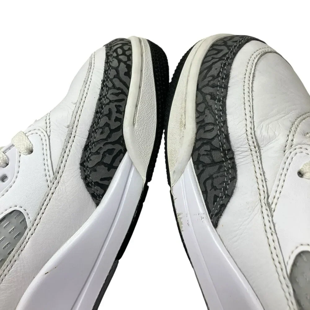 Nike Jordan Sneakers Mens 11‎ White Gray Spizike Brooklyn Streetwear FQ1759-102